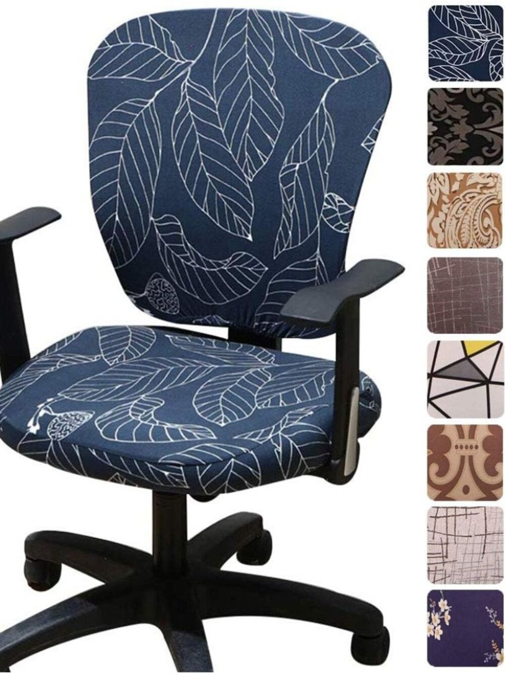 Computer Office Chair Covers - Protective & Stretchable Universal Chair Cover St